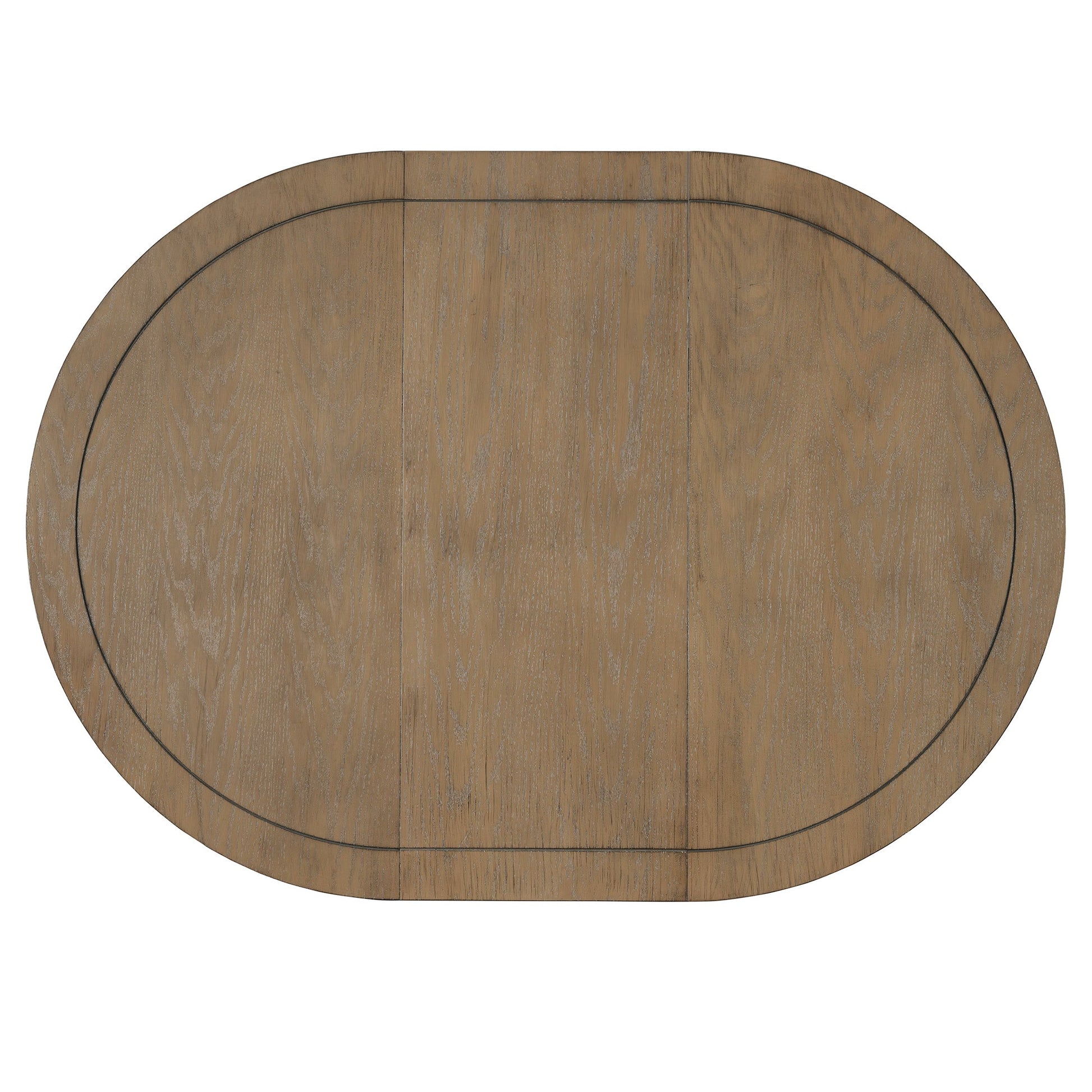 TREXM Vintage Extendable Dining Table for 4 - 6, 42 to 58 - Inch Rustic Farmhouse Kitchen Table with Distressed Finish and Sturdy Crossed Legs (Espresso) - 1st Choice Furniture Direct