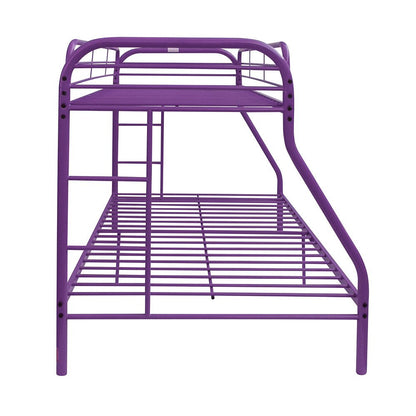 Tritan Purple Finish Twin/Full Bunk Bed - 1st Choice Furniture Direct