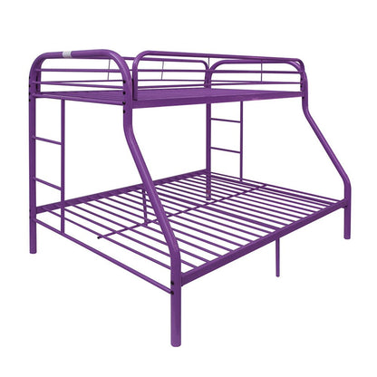 Tritan Purple Finish Twin/Full Bunk Bed - 1st Choice Furniture Direct