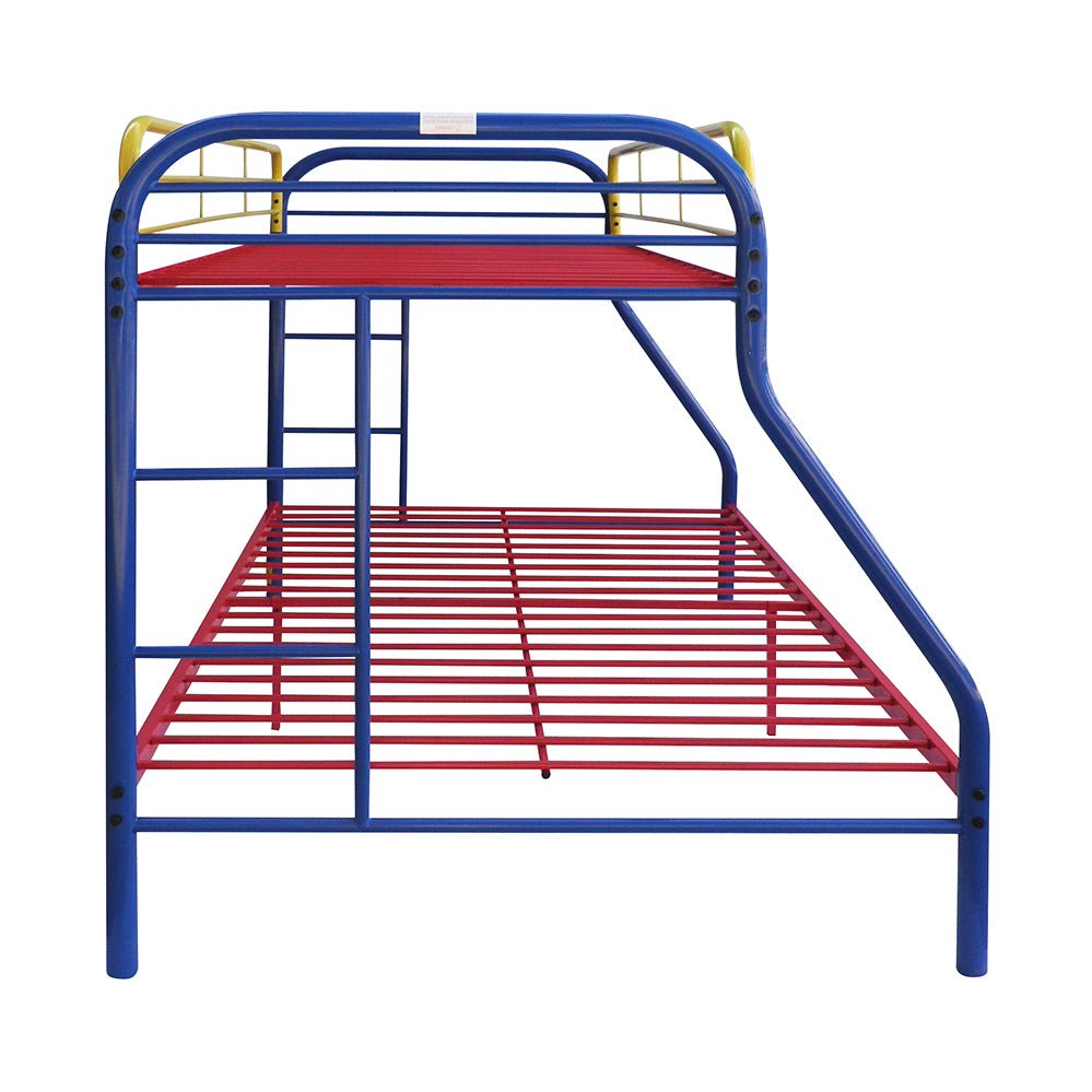 Tritan Rainbow Finish Twin/Full Bunk Bed - 1st Choice Furniture Direct