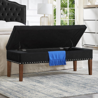Tufted Bench with Storage - 1st Choice Furniture Direct