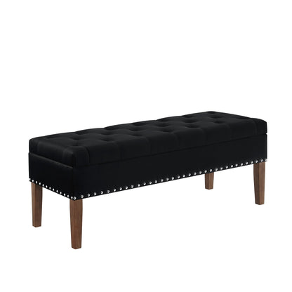 Tufted Bench with Storage - 1st Choice Furniture Direct