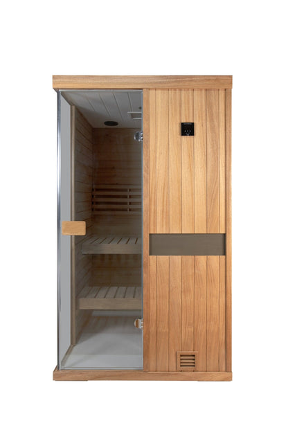 Two-person mahogany steam sauna room - 1st Choice Furniture Direct