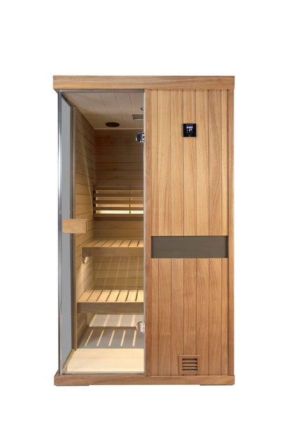 Two-person mahogany steam sauna room - 1st Choice Furniture Direct