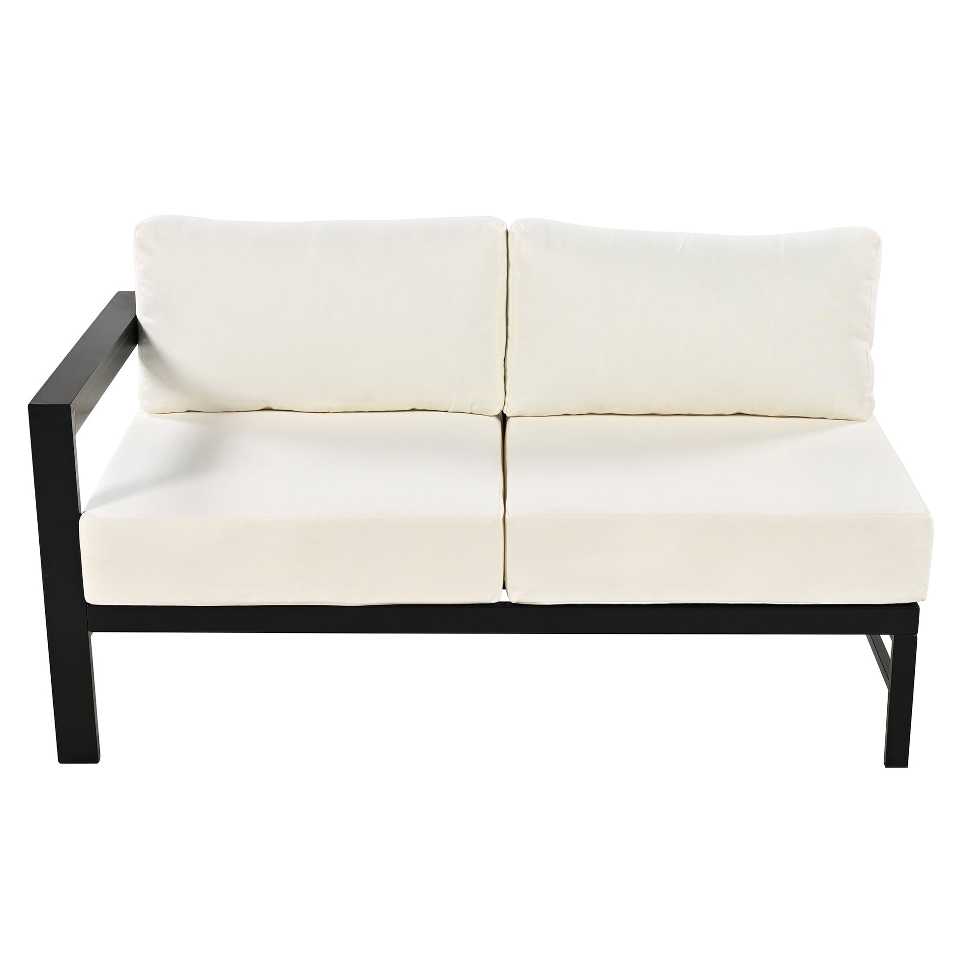 U - shaped multi - person outdoor sofa set, suitable for gardens, backyards, and balconies. - 1st Choice Furniture Direct