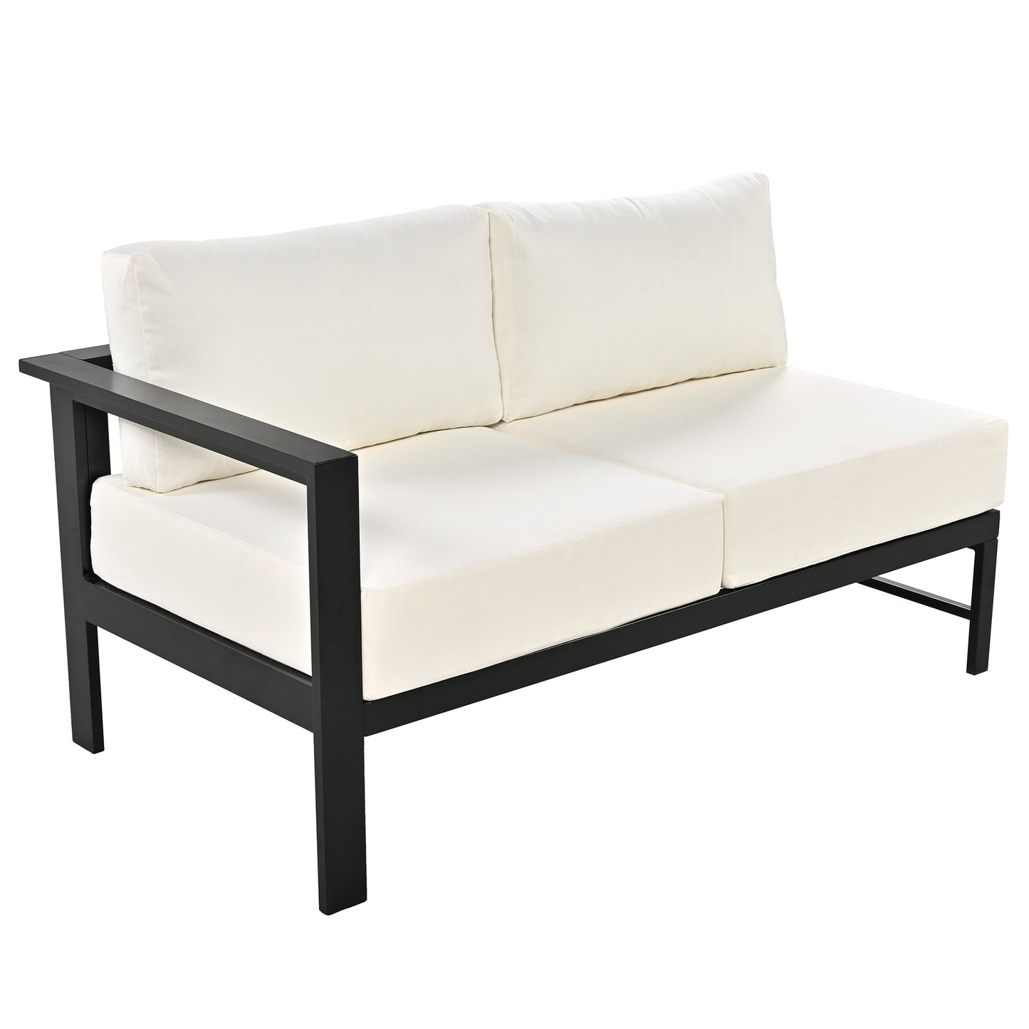 U - shaped multi - person outdoor sofa set, suitable for gardens, backyards, and balconies. - 1st Choice Furniture Direct