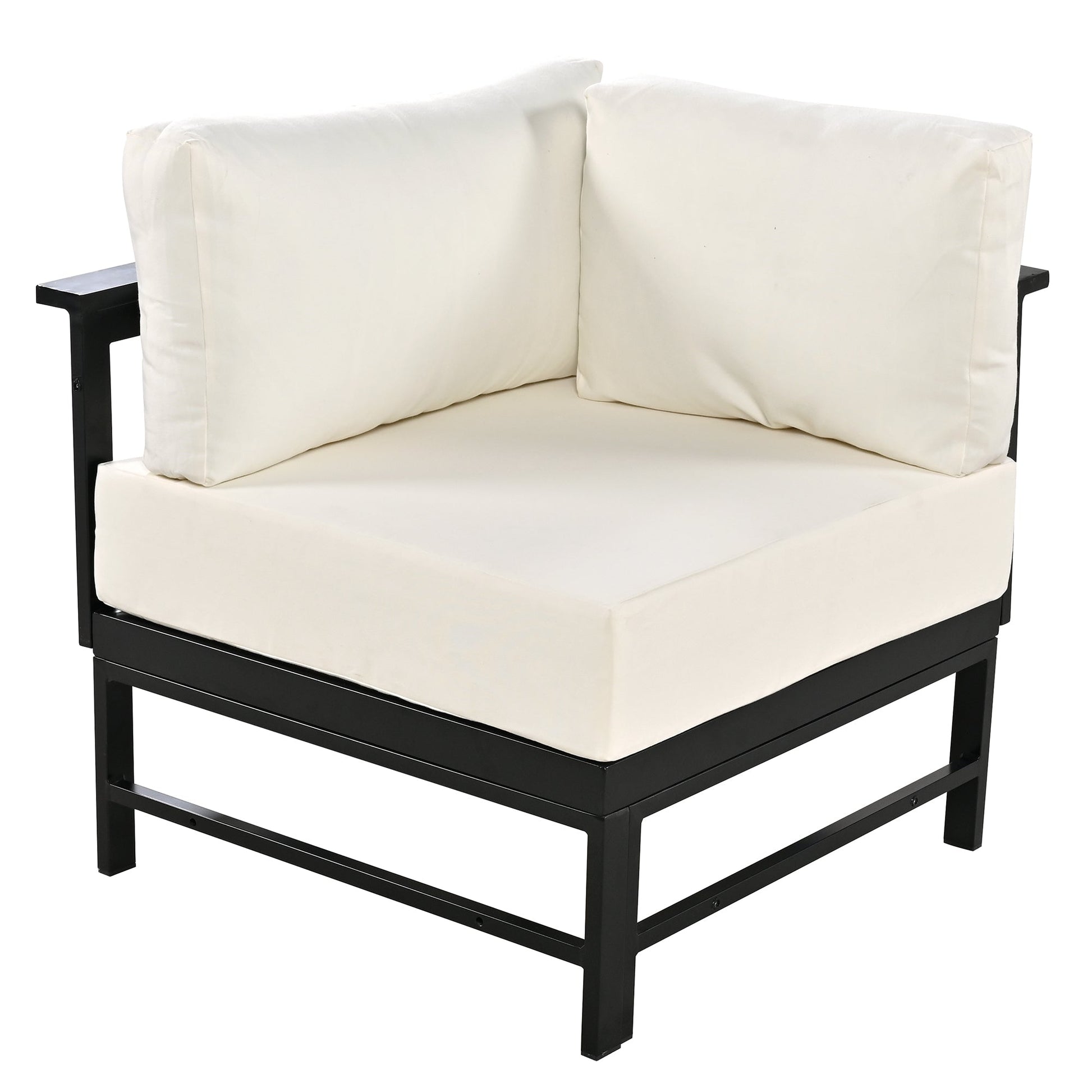 U - shaped multi - person outdoor sofa set, suitable for gardens, backyards, and balconies. - 1st Choice Furniture Direct