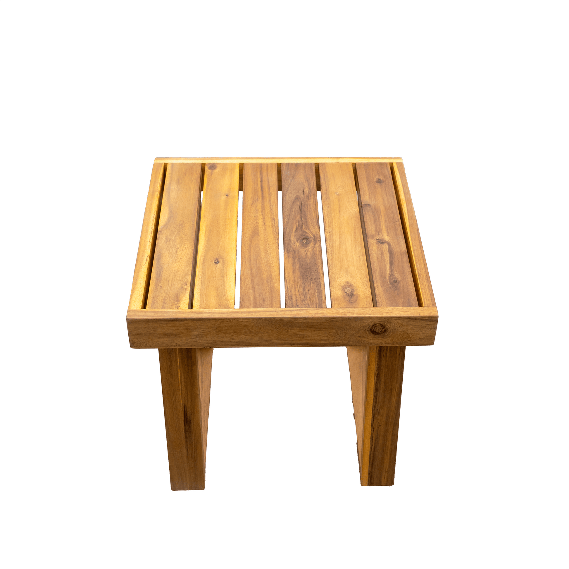 U_STYLE Acacia Wood Outdoor Lounge Set - Chair and Ottoman with Removable Cushions, All - Weather Outdoor Chaise Lounge/Daybed, Perfect for Patios, Balconies, and Gardens - 1st Choice Furniture Direct