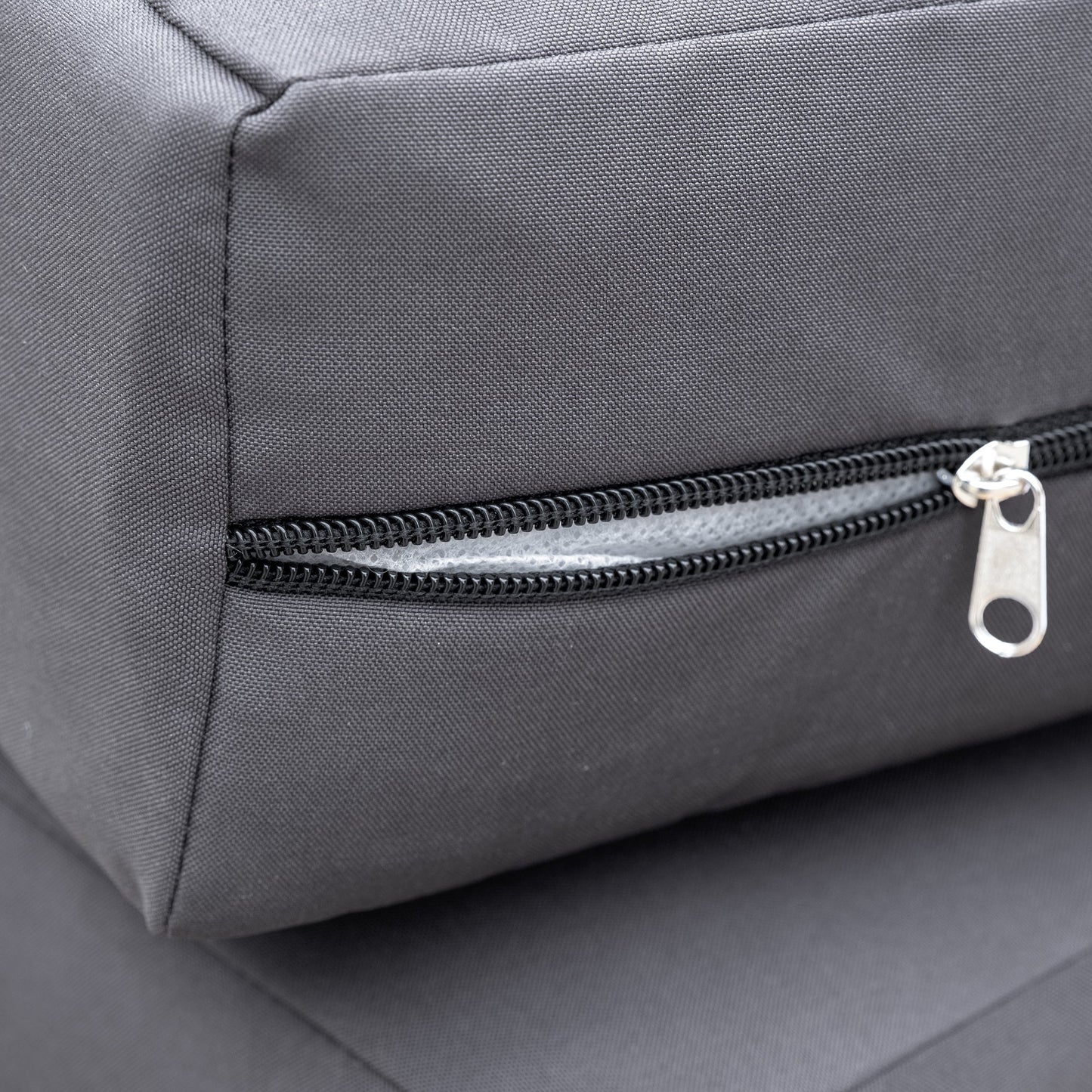 U_STYLE Acacia Wood Outdoor Lounge Set - Chair and Ottoman with Removable Cushions, All - Weather Outdoor Chaise Lounge/Daybed, Perfect for Patios, Balconies, and Gardens - 1st Choice Furniture Direct