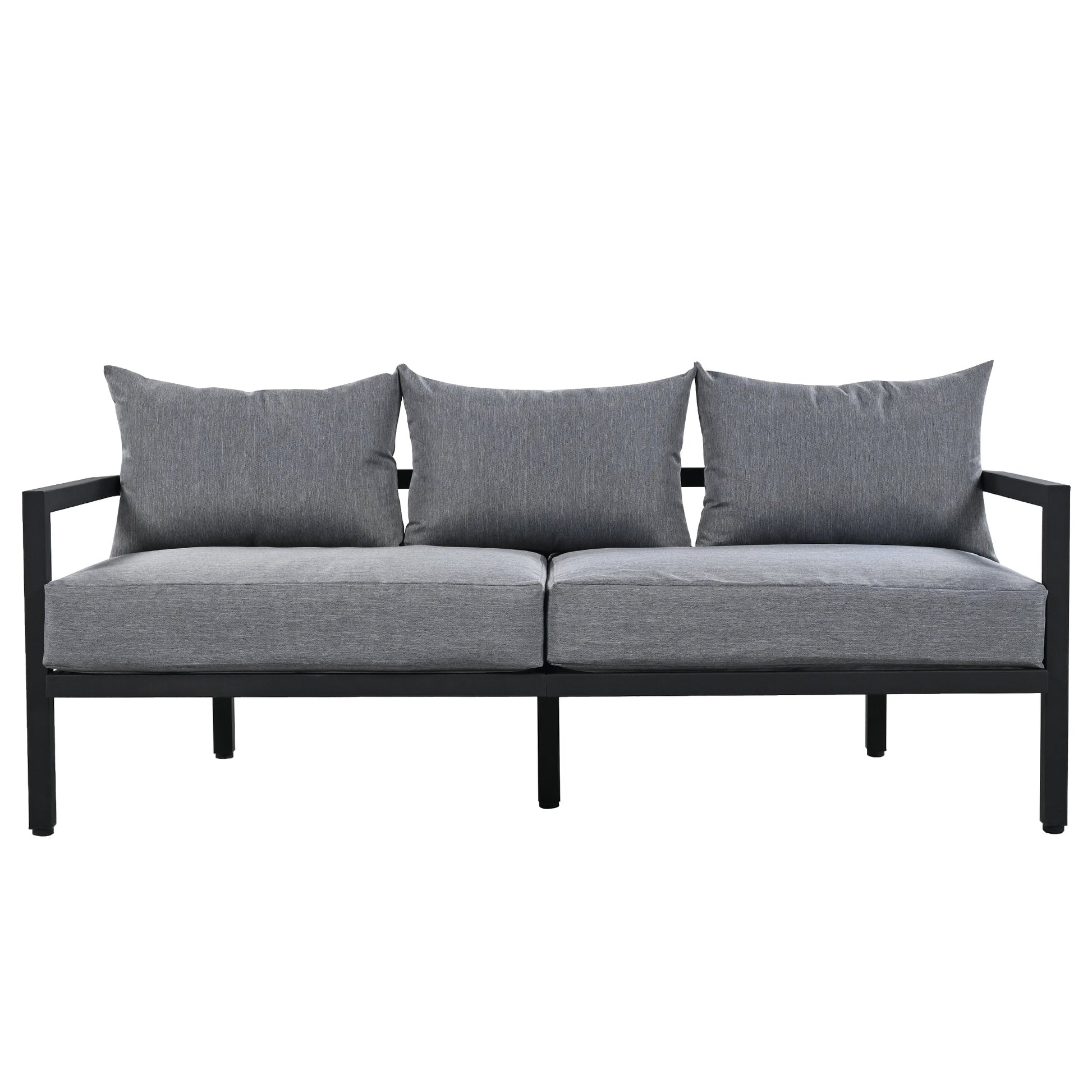 U_Style Multi - person Outdoor Steel Sofa Set, Waterproof, Anti - rust and Anti - uv, Suitable for Gardens and Lawns - 1st Choice Furniture Direct