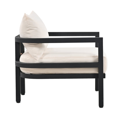 U_Style Multi - person Outdoor Steel Sofa Set, Waterproof, Anti - rust and Anti - uv, Suitable for Gardens and Lawns - 1st Choice Furniture Direct