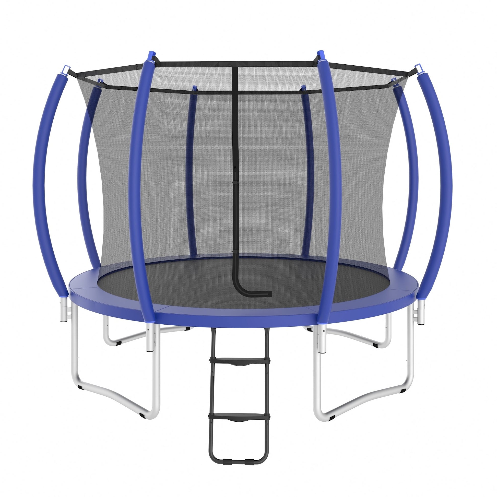UB 10FT trampoline inner safetynet with powder coating - Pumpkin - Blue - 1st Choice Furniture Direct