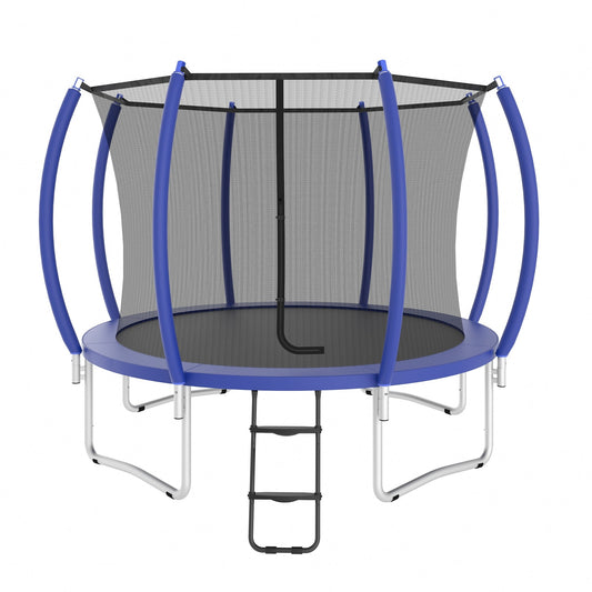UB 10FT trampoline inner safetynet with powder coating - Pumpkin - Blue - 1st Choice Furniture Direct