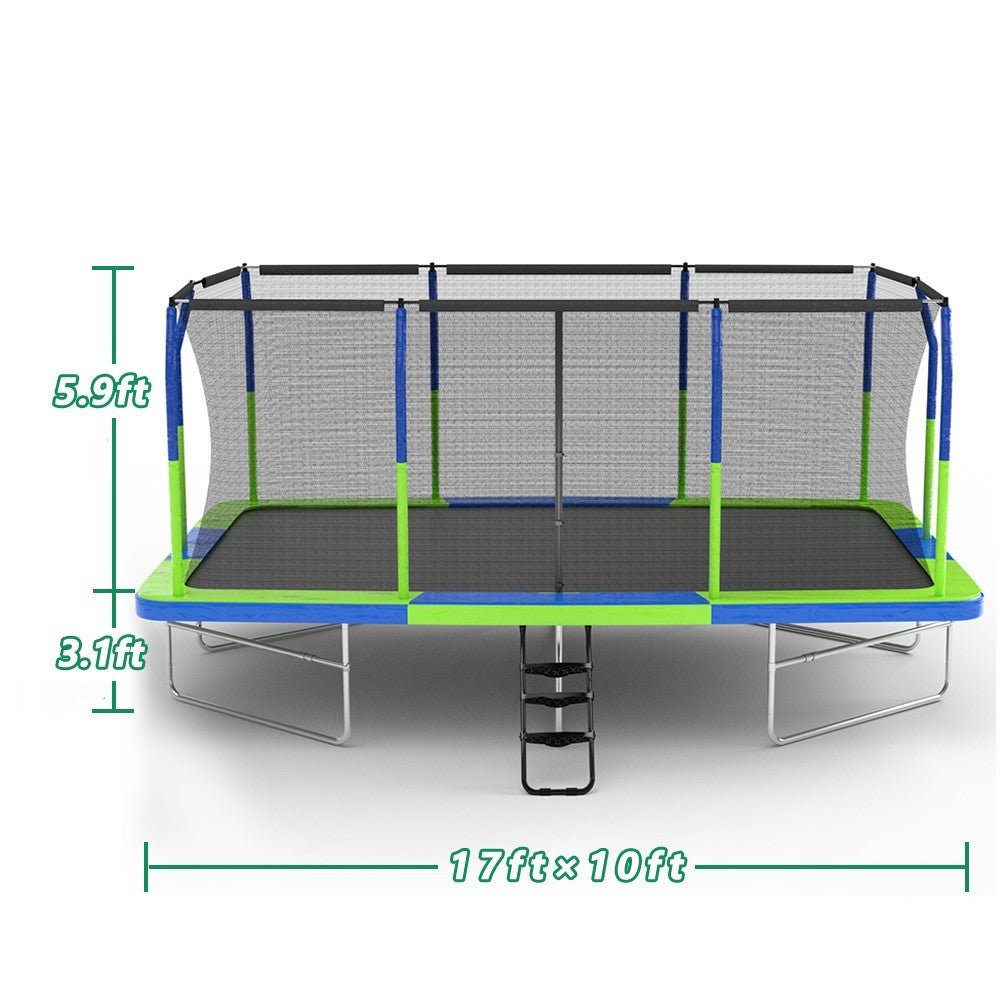 UB 10X17FT - Blue and green - A+B+C+D - 1st Choice Furniture Direct