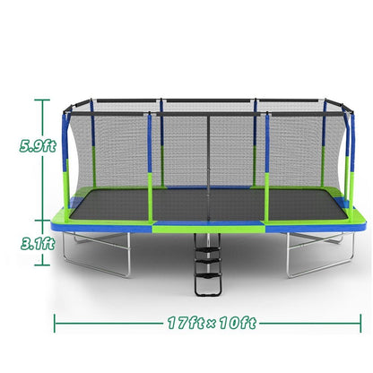 UB 10X17FT - Blue and green - A+B+C+D - 1st Choice Furniture Direct