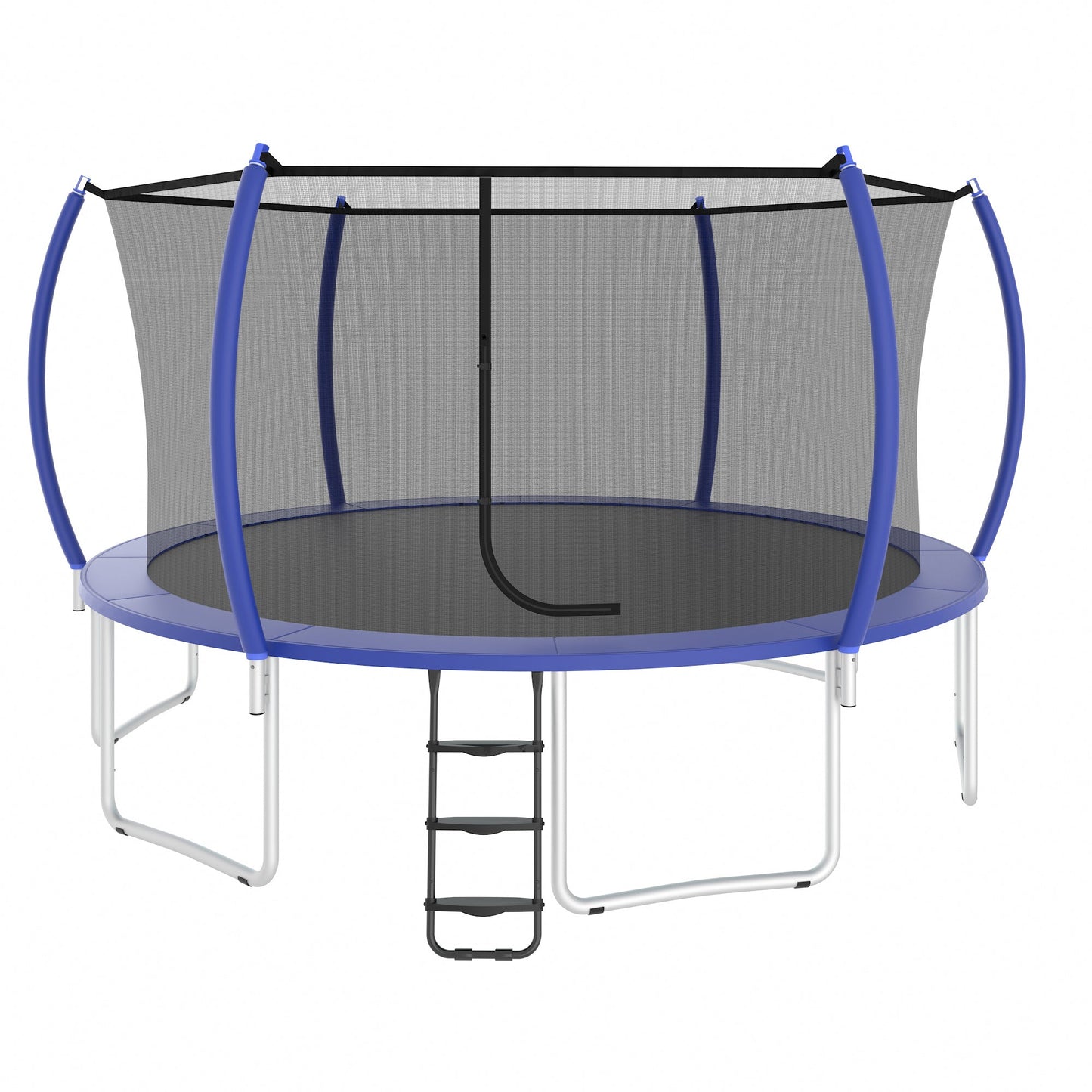 UB 14FT trampoline inner safetynet with powder coating - Blue - Pumpkin - A+B - 1st Choice Furniture Direct
