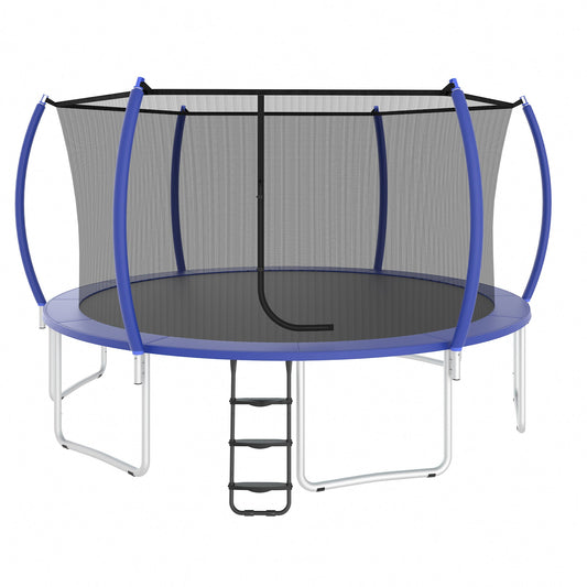 UB 14FT trampoline inner safetynet with powder coating - Blue - Pumpkin - A+B - 1st Choice Furniture Direct