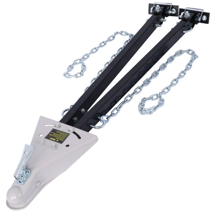 Universal RV Tow Bar 5,000 lbs Capacity | Flat & Dinghy Towing with 2” Coupler - 1st Choice Furniture Direct
