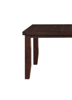 Urbana Cherry Finish Dining Table - 1st Choice Furniture Direct