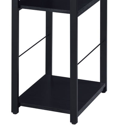 Vadna Black Finish Writing Desk - 1st Choice Furniture Direct
