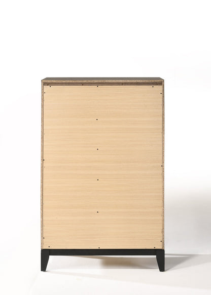 Valdemar Weathered Gray Finish Chest - 1st Choice Furniture Direct