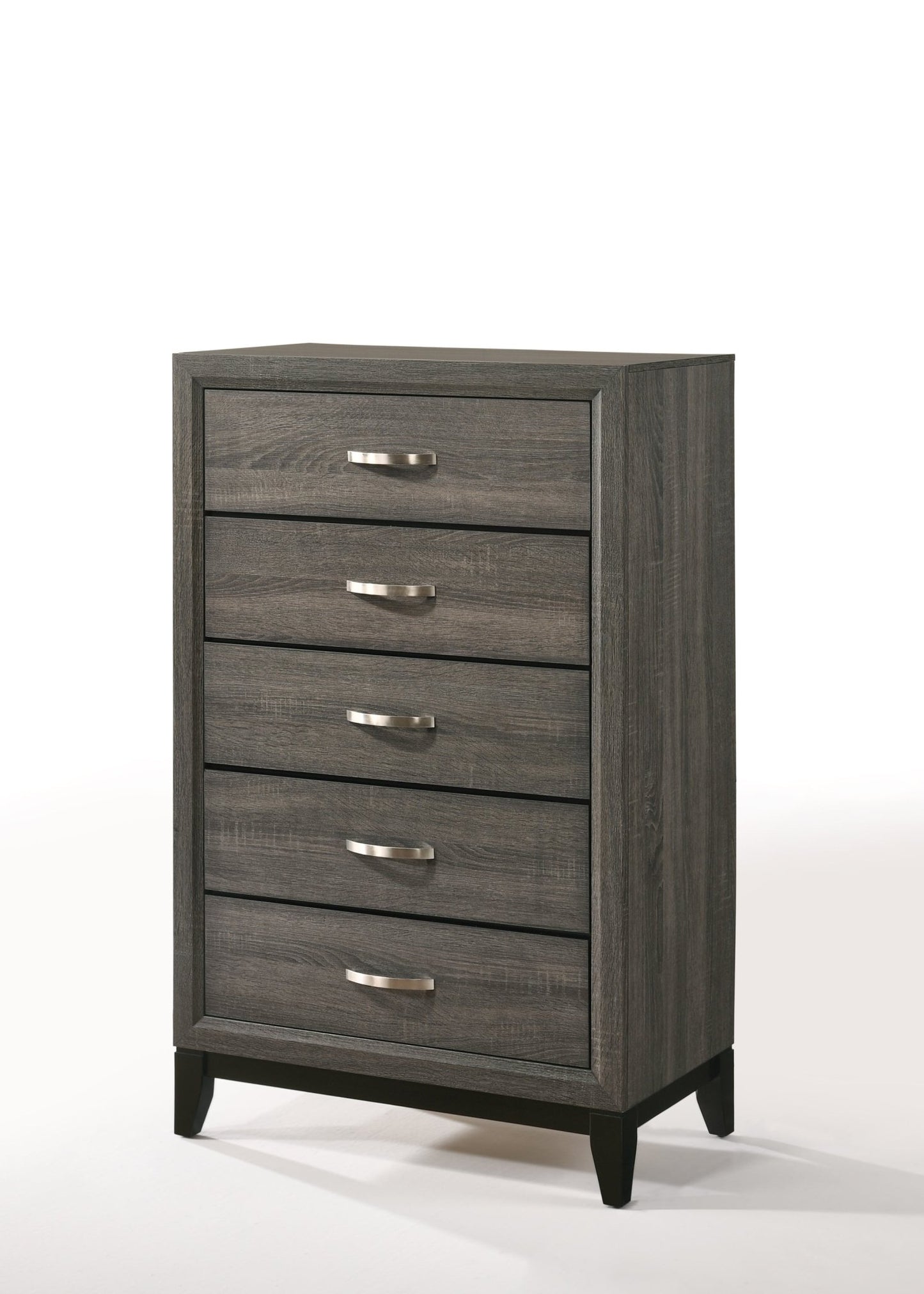 Valdemar Weathered Gray Finish Chest - 1st Choice Furniture Direct