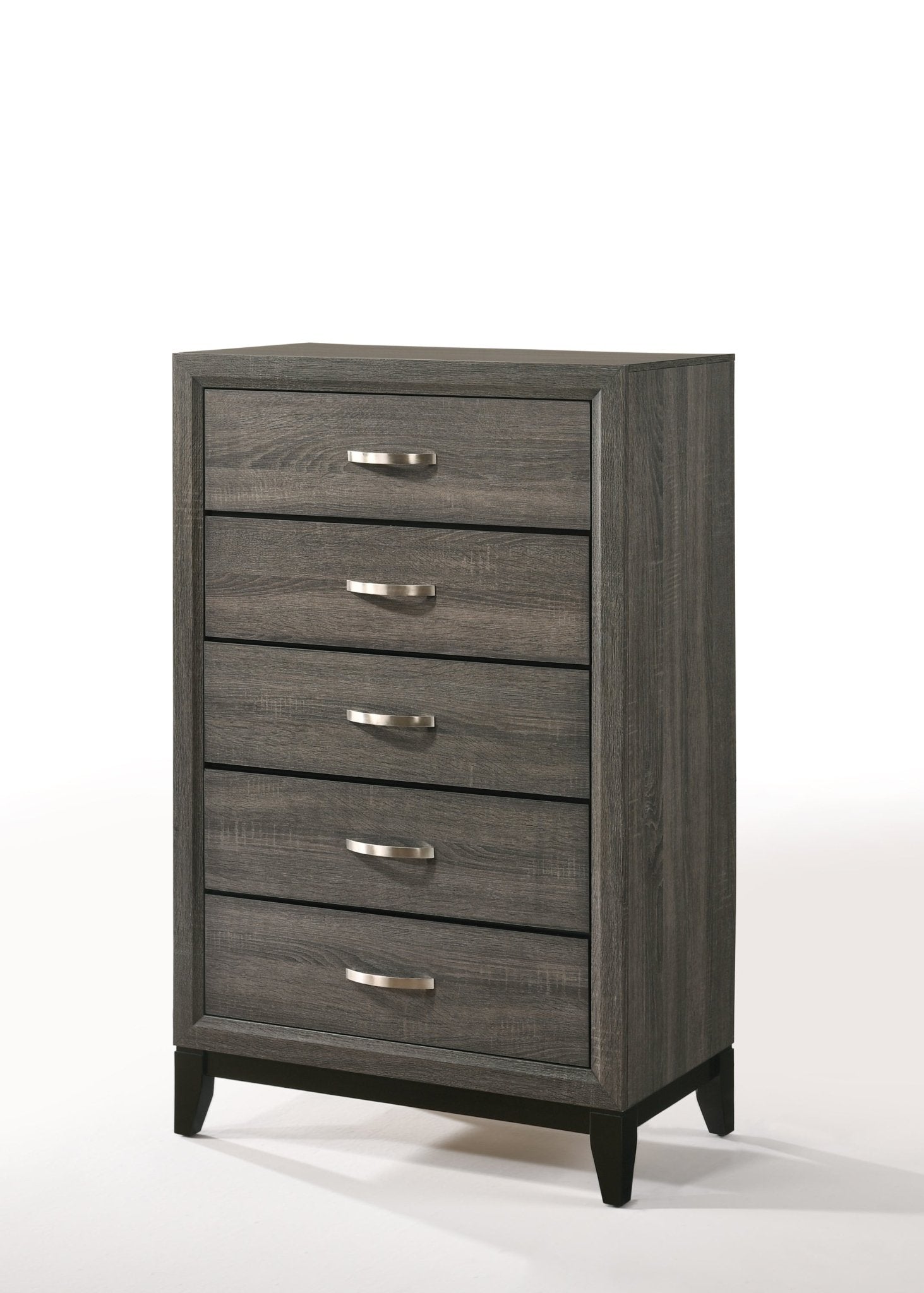 Valdemar Weathered Gray Finish Chest - 1st Choice Furniture Direct