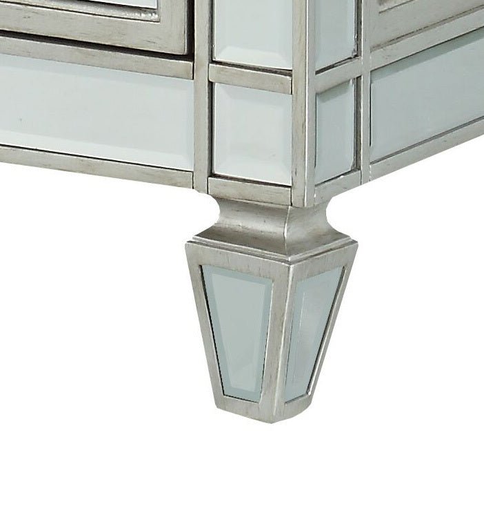 Varian Mirrored Nightstand - 1st Choice Furniture Direct