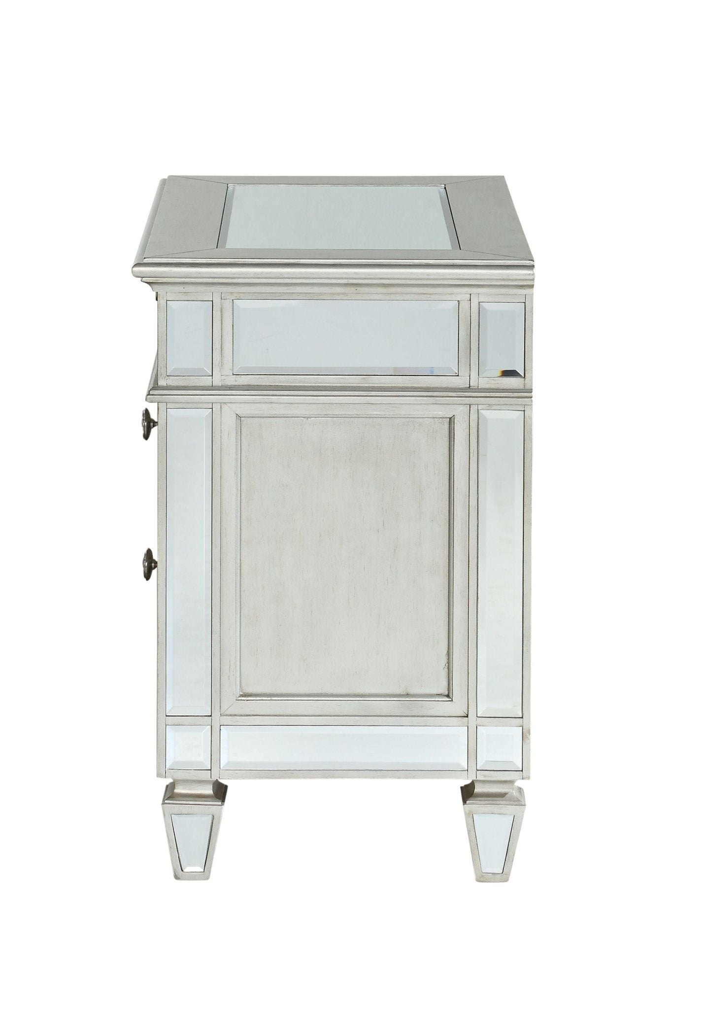 Varian Mirrored Nightstand - 1st Choice Furniture Direct