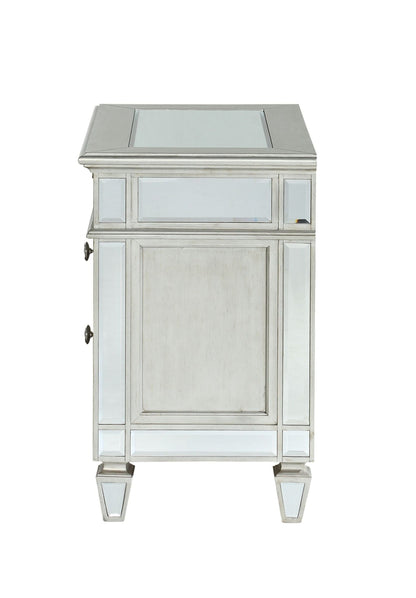 Varian Mirrored Nightstand - 1st Choice Furniture Direct