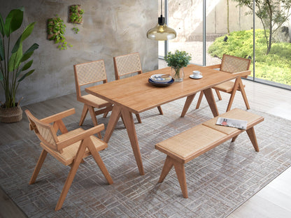Velentina Outdoor Rattan Dining Set | Modern Patio Furniture - 1st Choice Furniture Direct