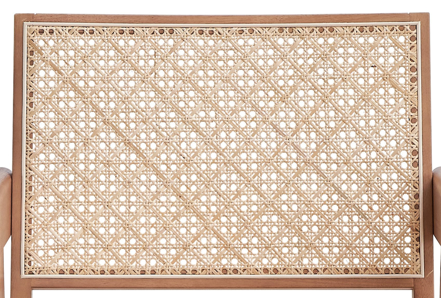 Velentina Rattan & Natural Finish Accent Chair - 1st Choice Furniture Direct