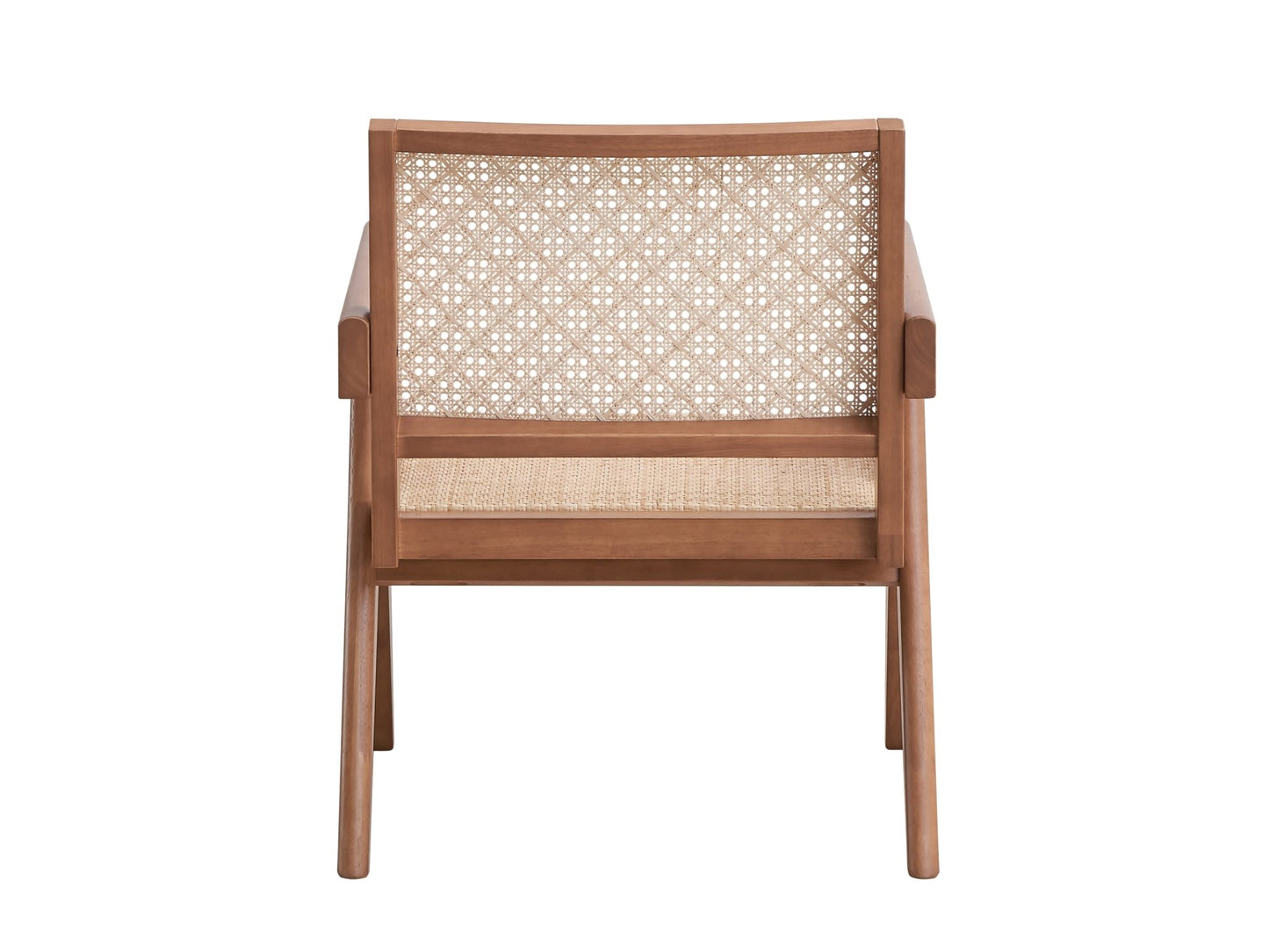 Velentina Rattan & Natural Finish Accent Chair - 1st Choice Furniture Direct