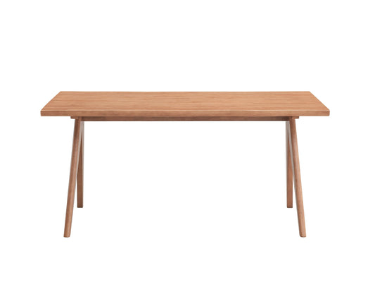 Velentina Rattan & Natural Finish Dining Table - 1st Choice Furniture Direct