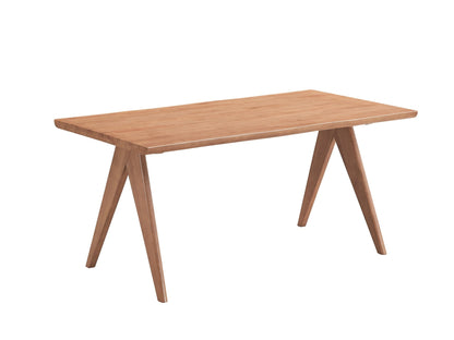 Velentina Rattan & Natural Finish Dining Table - 1st Choice Furniture Direct