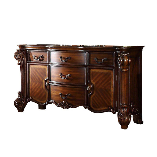 Vendome Cherry Finish Dresser - 1st Choice Furniture Direct