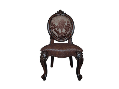 Versailles Cherry Finish Side Chair (Set of 2) - 1st Choice Furniture Direct