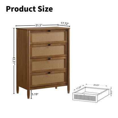 Vichy 6 - Piece Rubberwood Bedroom Set with Corduroy Upholstered Queen Bed, Dresser, Mirror, 2 Nightstands, and Chest - 1st Choice Furniture Direct