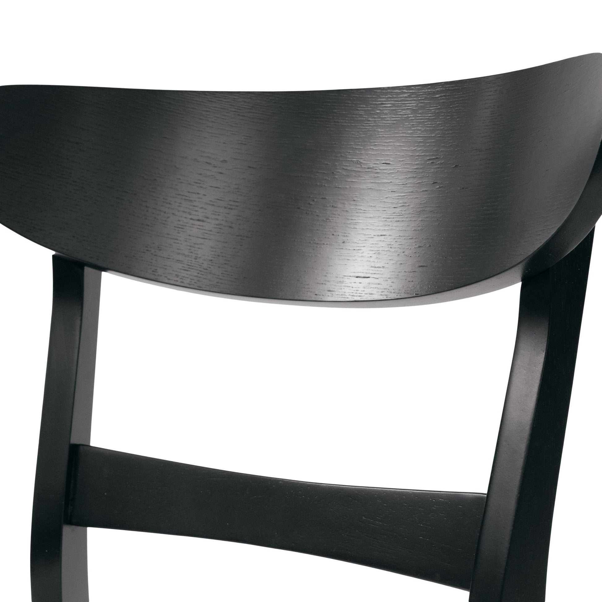 [Video] Mid-Century Modern 5-Piece Dining Set, Rubberwood Frame, One Table and 4 Upholstered Chairs, Black +Light Beige - 1st Choice Furniture Direct