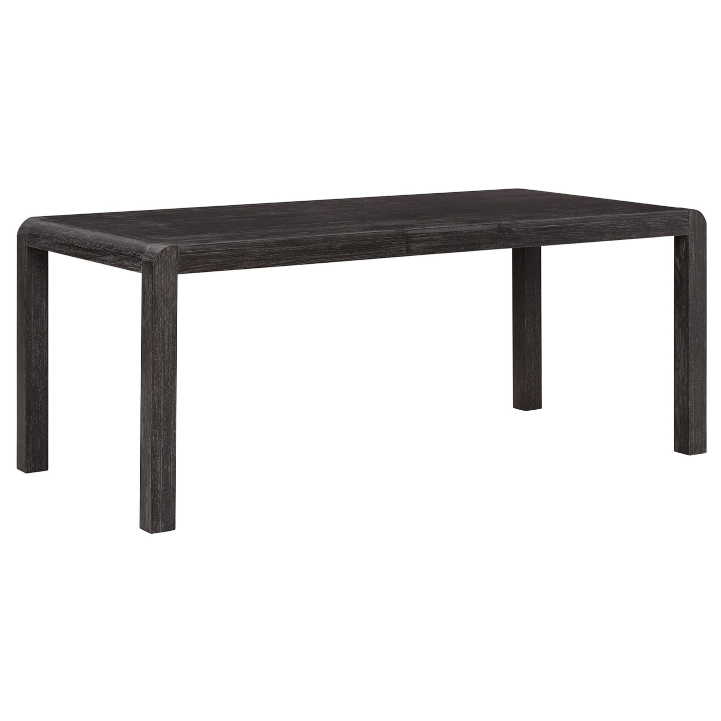 [Video Provided]TREXM Vintage Extendable Dining Table Set for 4 - 6 with 4 Upholstered Chairs and 1 Bench, Rustic Wire Brushed Kitchen Table Set with Curved Design for Dining Room and Kitchen (Espresso) - 1st Choice Furniture Direct