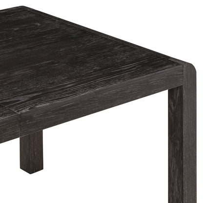 [Video Provided]TREXM Vintage Extendable Dining Table Set for 4 - 6 with 4 Upholstered Chairs and 1 Bench, Rustic Wire Brushed Kitchen Table Set with Curved Design for Dining Room and Kitchen (Espresso) - 1st Choice Furniture Direct