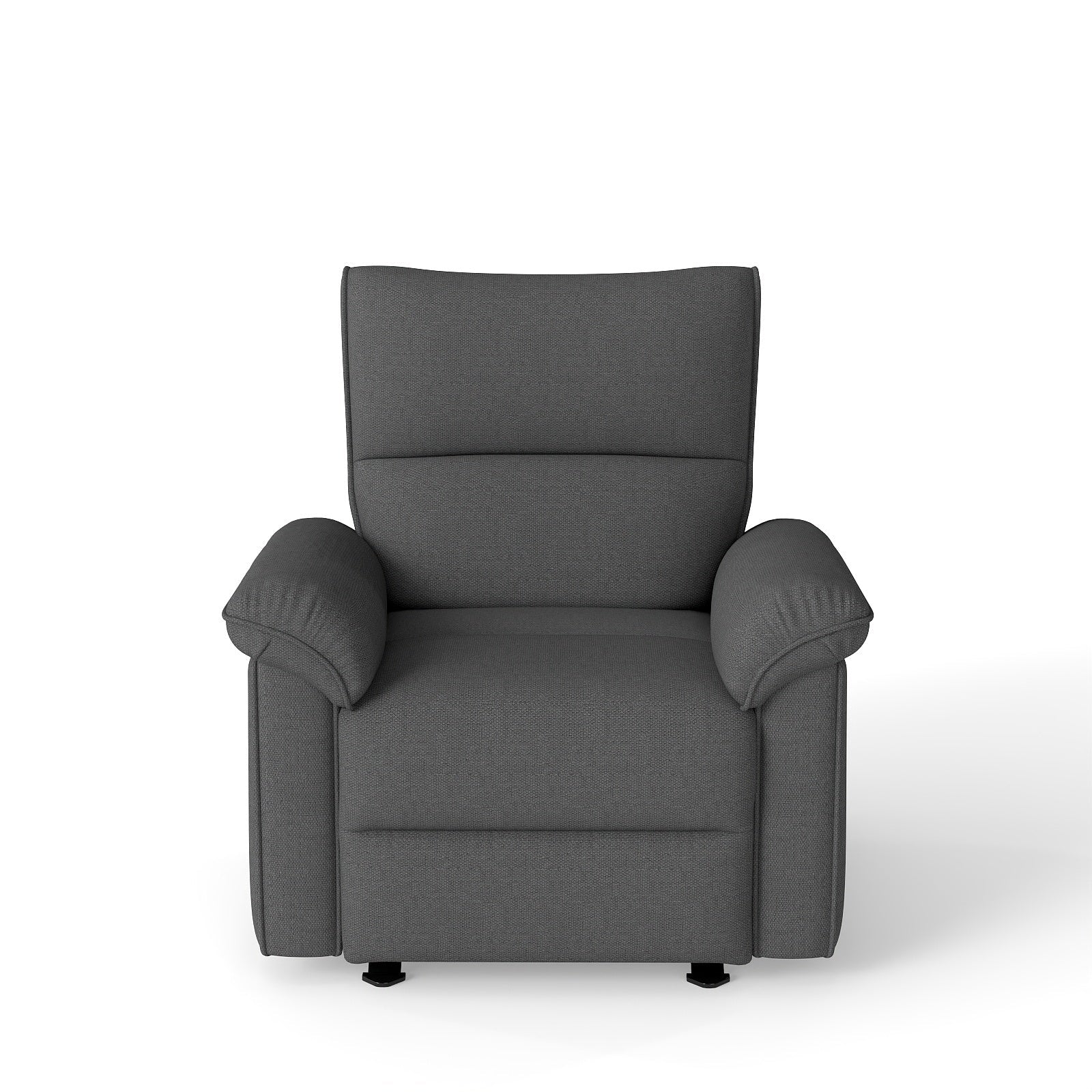 Wall Hugger Recliner,Zero Wall Power Recliner Chair,Electric Recliner for Living Room,Fabric Reclining Armchair for small space,Reclining Sofa for Bedroom/Apartment/RV,USB Port(Type - C) (Dark Gray) - 1st Choice Furniture Direct