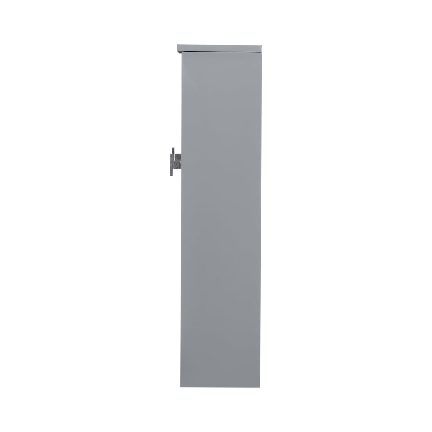 Wall Mounted Mirror Medicine Cabinet with Storage – Grey Bathroom Cabinet - 1st Choice Furniture Direct