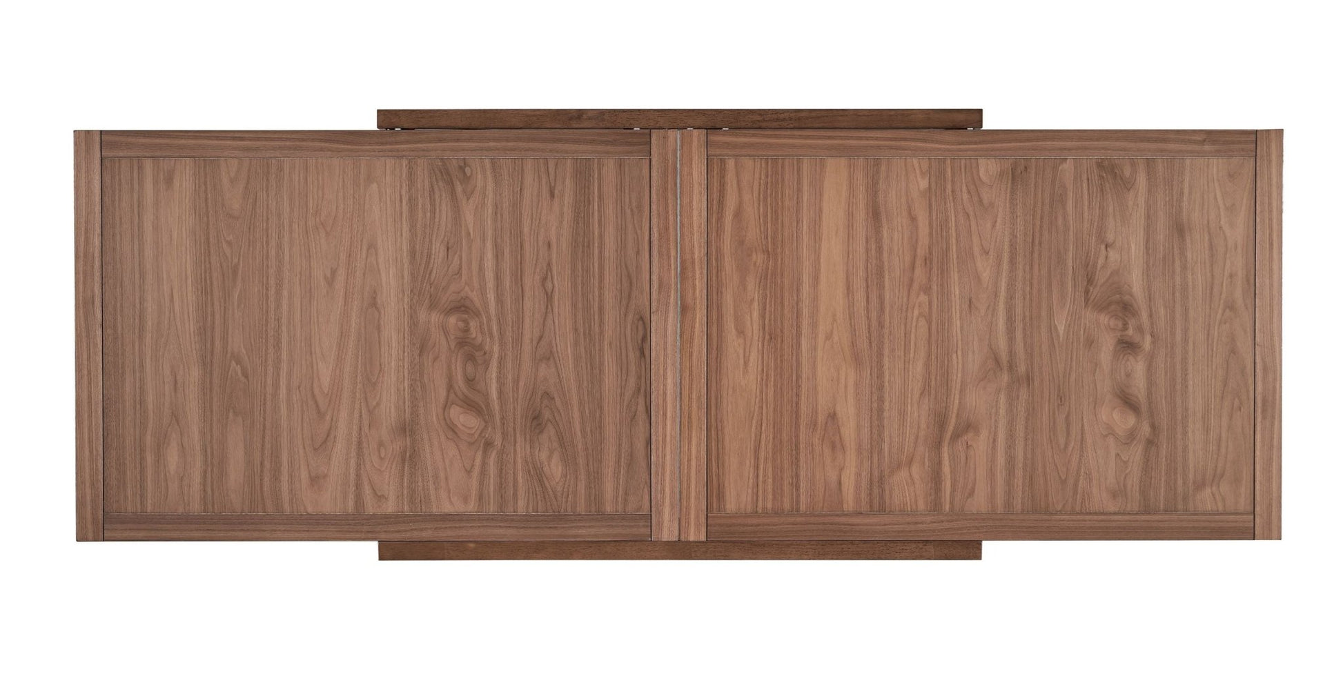 Walnut Extendable Dining Table with 47" Leaf - 1st Choice Furniture Direct