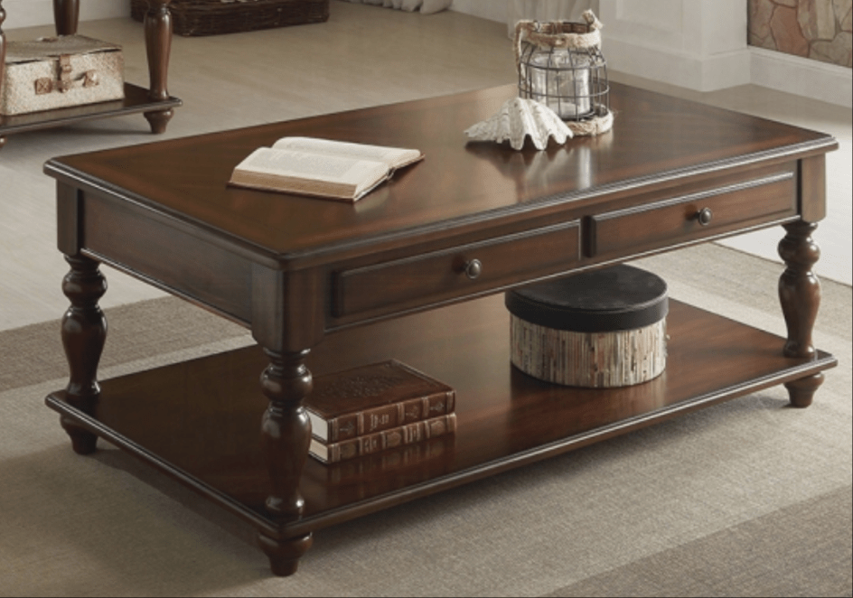 Walnut Lift-Top Coffee Table with Hidden Storage - 1st Choice Furniture Direct