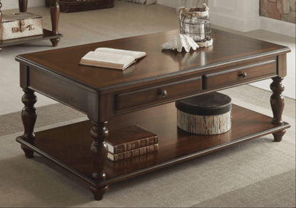 Walnut Lift-Top Coffee Table with Hidden Storage - 1st Choice Furniture Direct