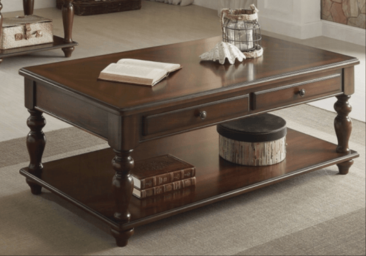 Walnut Lift-Top Coffee Table with Hidden Storage - 1st Choice Furniture Direct