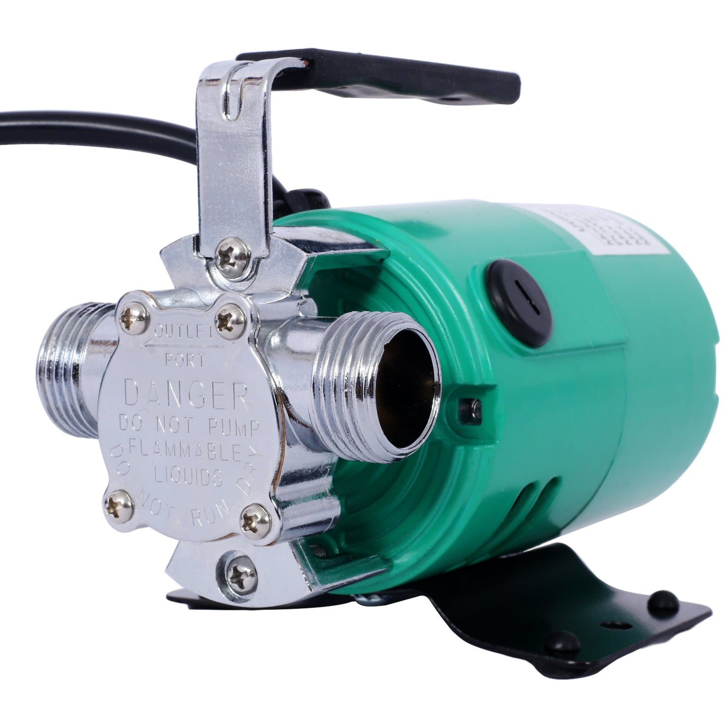 Water Transfer Pump, 115V 330 Gallon Per Hour - Portable Electric Utility Pump with ON/OFF Switch and 6' Water Hose Kit - Remove Water From Garden, Hot Tub, Pool, Aquariums, and More - 1st Choice Furniture Direct
