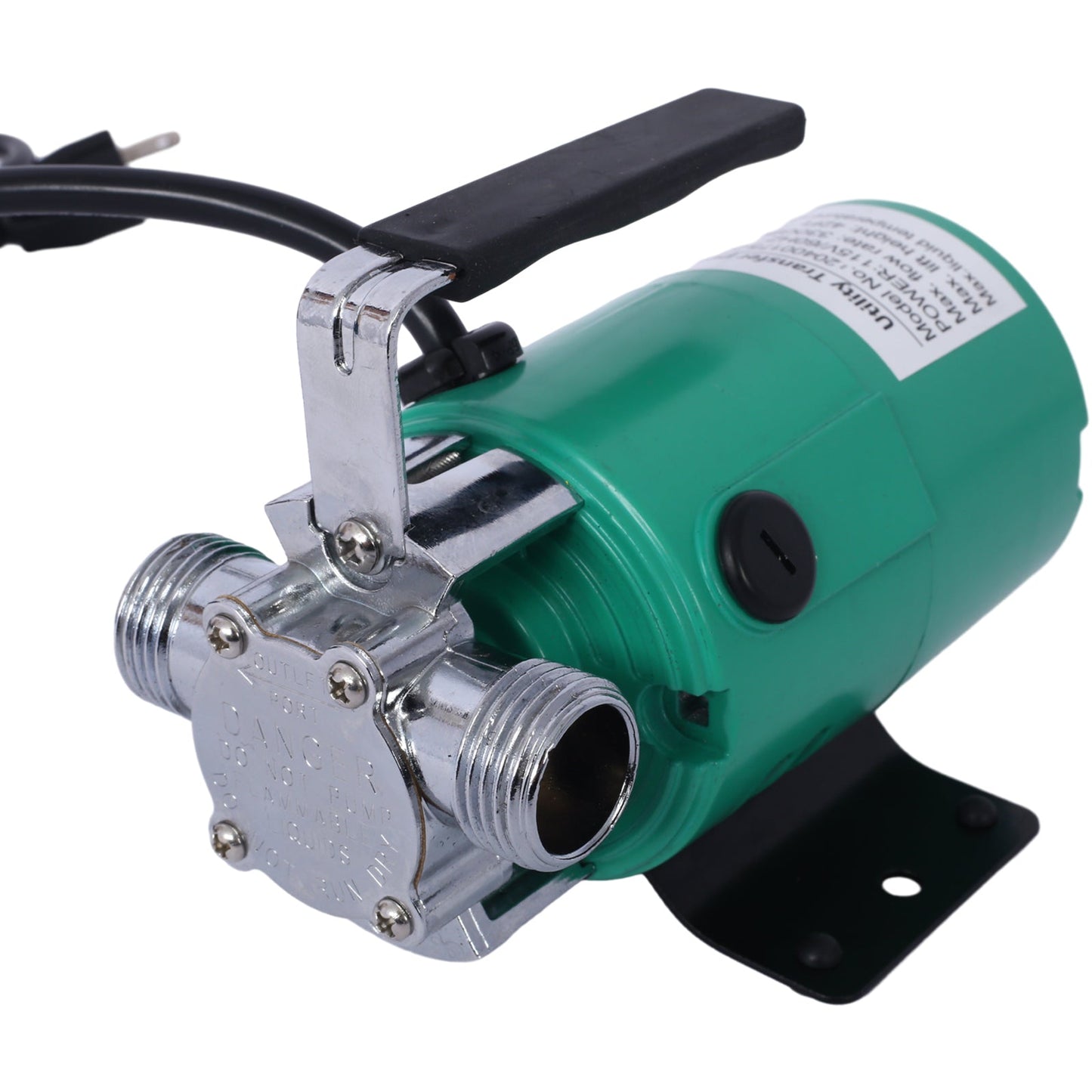 Water Transfer Pump, 115V 330 Gallon Per Hour - Portable Electric Utility Pump with ON/OFF Switch and 6' Water Hose Kit - Remove Water From Garden, Hot Tub, Pool, Aquariums, and More - 1st Choice Furniture Direct