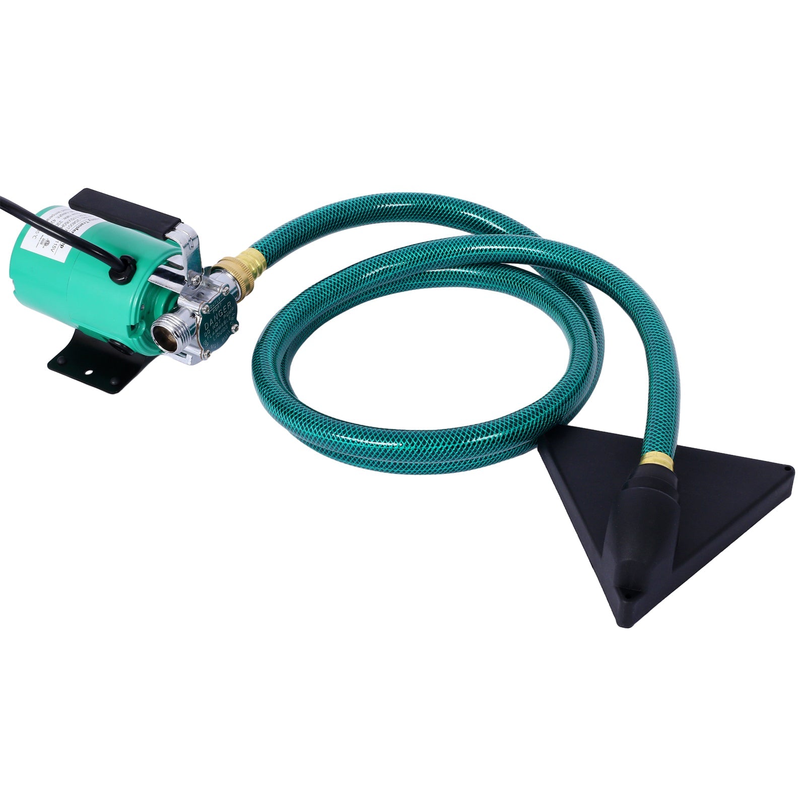 Water Transfer Pump, 115V 330 Gallon Per Hour - Portable Electric Utility Pump with ON/OFF Switch and 6' Water Hose Kit - Remove Water From Garden, Hot Tub, Pool, Aquariums, and More - 1st Choice Furniture Direct